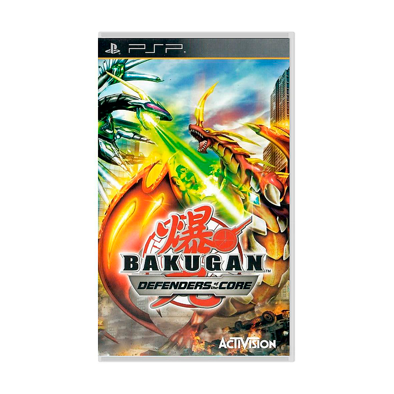 Jogo Bakugan Battle Brawlers: Defenders of the Core - PSP - MeuGameUsado