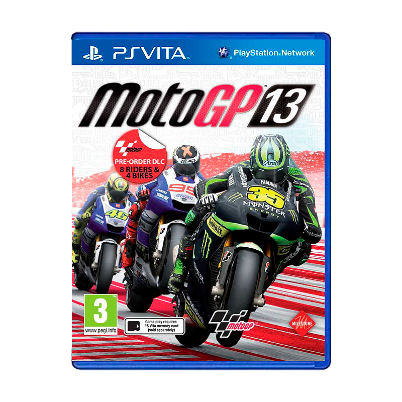 Jeu PlayStation Vita Moto GP 13 - Version PAL Allemande (De) - En Bon état