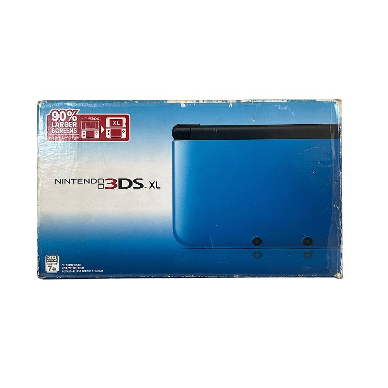 Console Nintendo 3DS XL Azul - Nintendo - MeuGameUsado