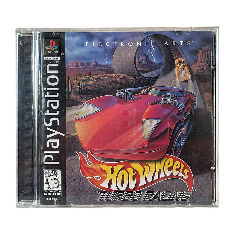 Jogo Hot Wheels Extreme Racing PS1 MeuGameUsado