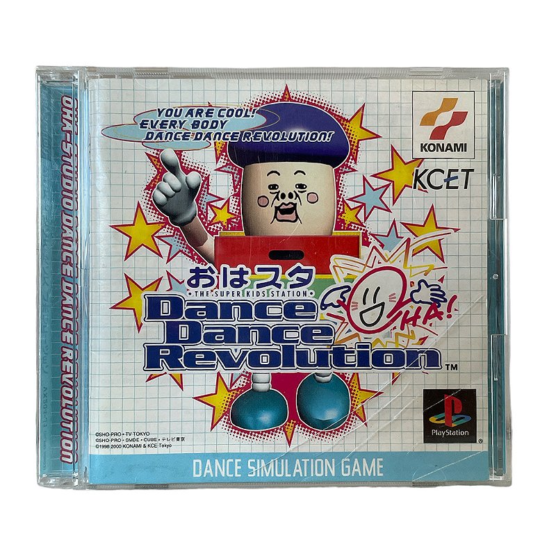 Jogo OhaStudio Dance Dance Revolution PS1 (Japonês) MeuGameUsado