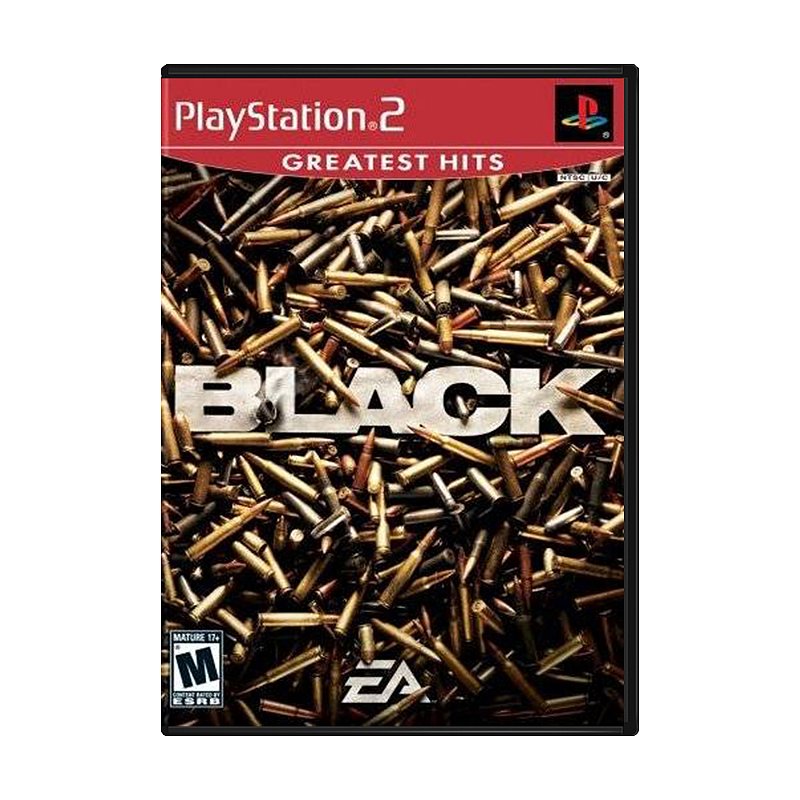 Jogo Black - PS2 (Greatest Hits) - MeuGameUsado