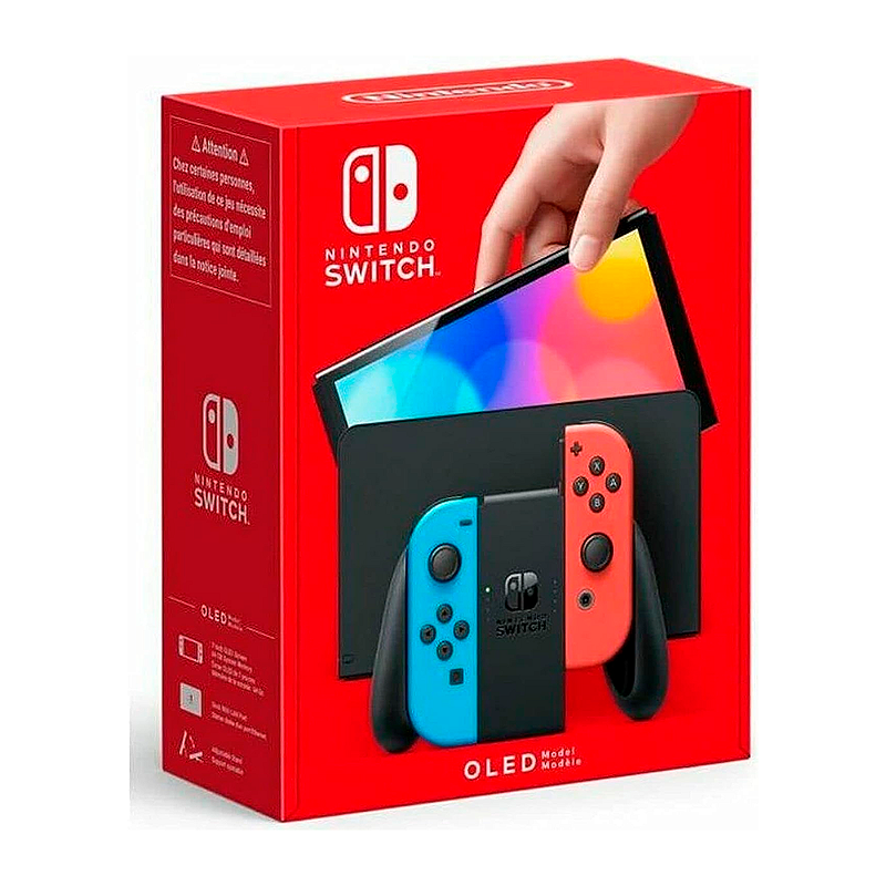 Console Nintendo Switch OLED Azul/Vermelho - Nintendo - MeuGameUsado