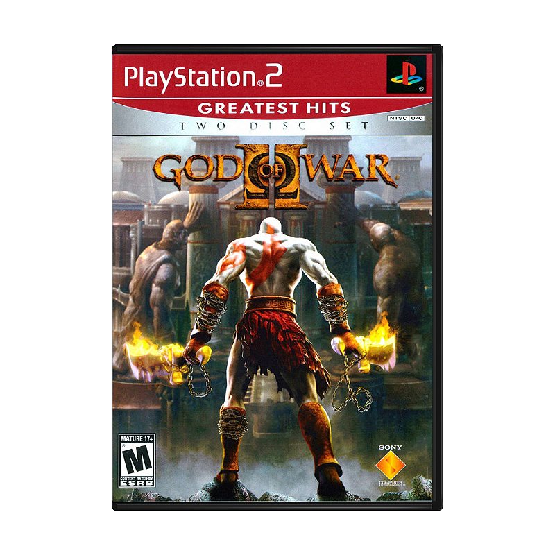 Jogo God of War II (Two Disc Set) - PS2 (Greatest Hits) - MeuGameUsado