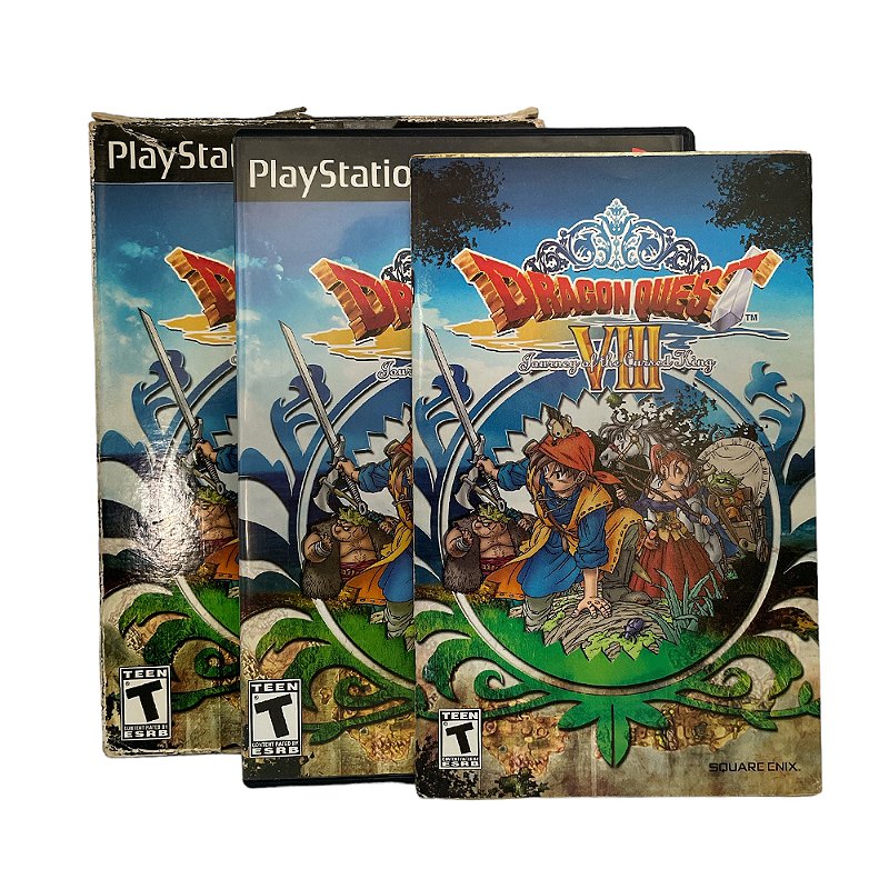 Jogo Dragon Quest VIII: Journey of the Cursed King + Final Fantasy