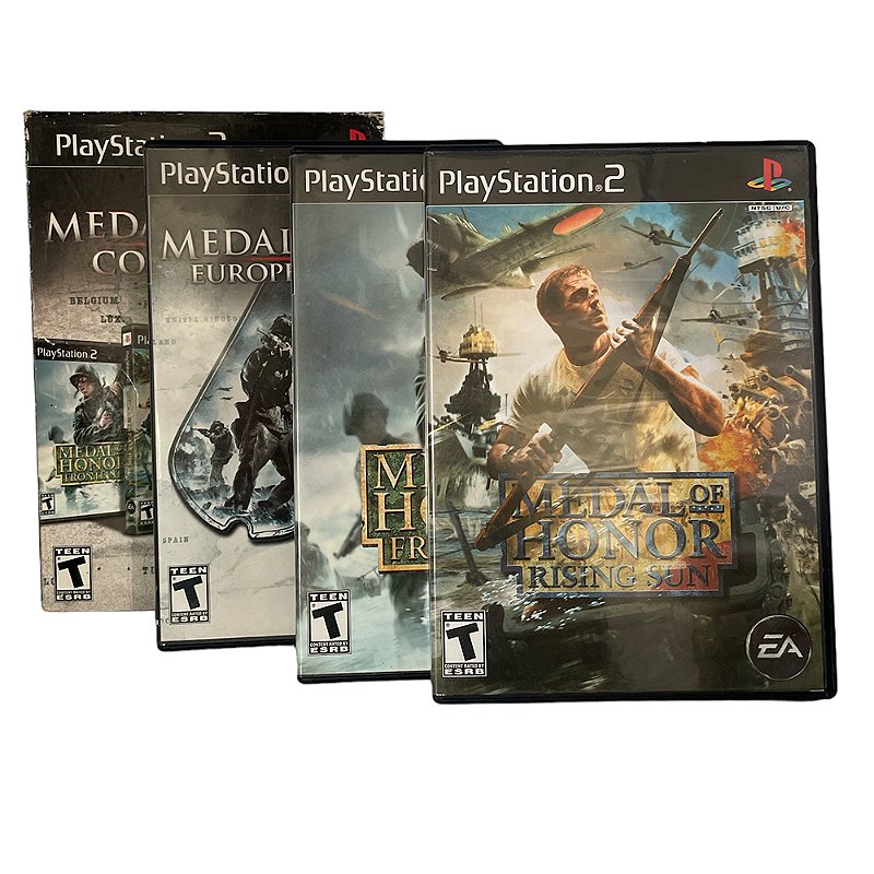Jogo Medal of Honor Collection - PS2 - MeuGameUsado