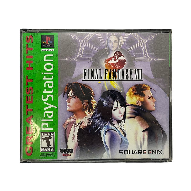 Final Fantasy VIII Sur PlayStation 1 – Version Japon – Complet (comme Neuf)