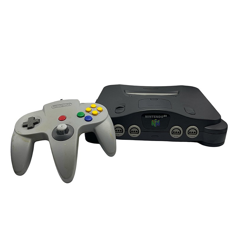 ニンテンドー64 NINTENDO64 Console Nintendo 64 Cinza - Nintendo - MeuGameUsado