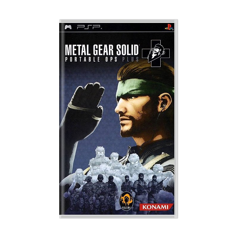 Jogo Metal Gear Solid: Portable Ops Plus - PSP - MeuGameUsado