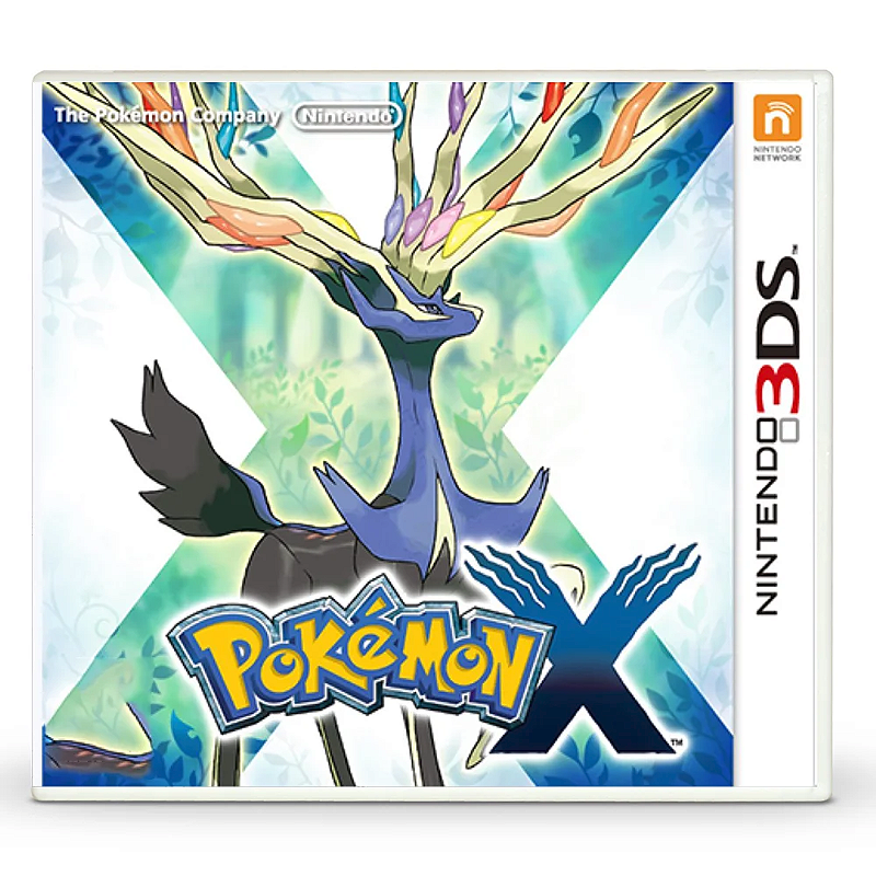 Pokemon X Version ポケットモンスター　3DS Jogo Pokémon X - 3DS - MeuGameUsado