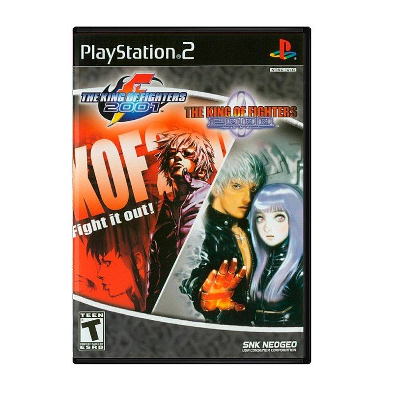 Jogo The King of Fighters 2000/2001 - PS2 {Lacrado} - MeuGameUsado