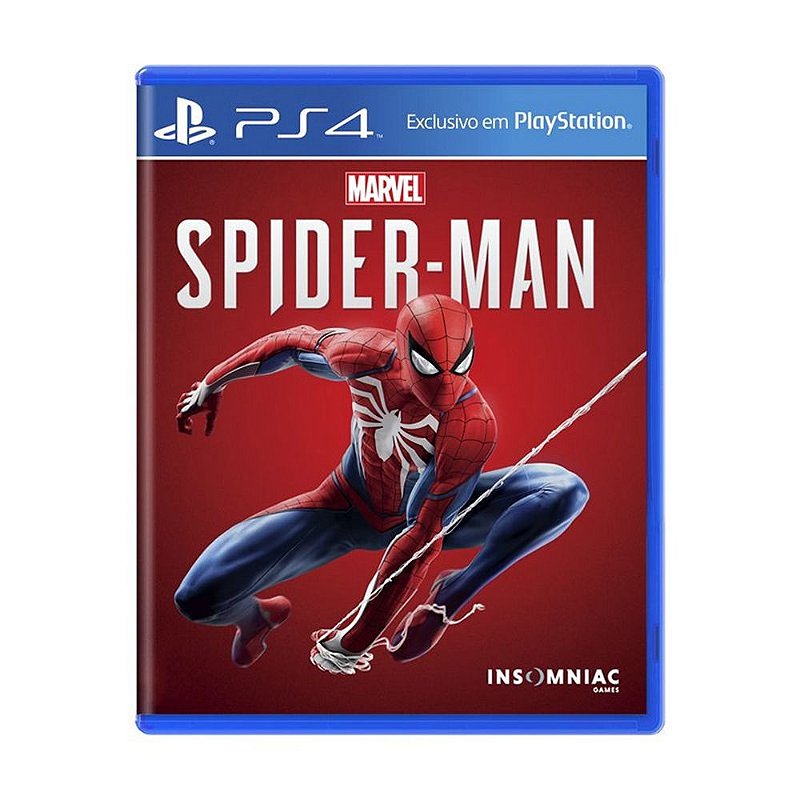 Jogo Marvel'S Spider-Man Homem Aranha - Ps4