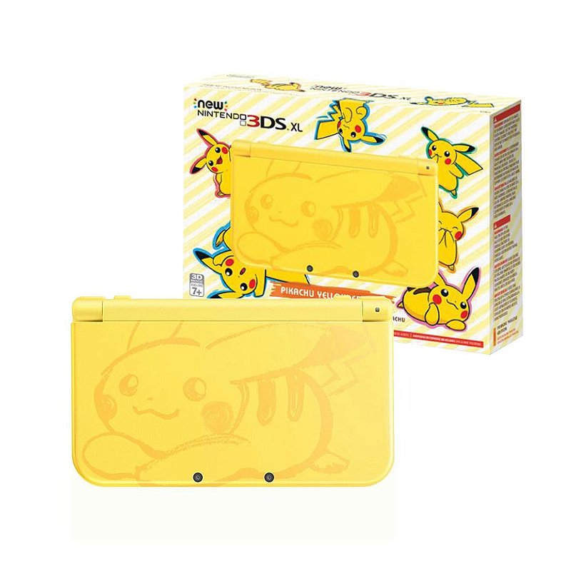Console New Nintendo 3DS XL (Pikachu Edition) - Nintendo