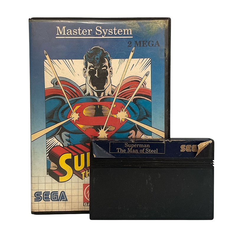 海外版マスターシステム SUPERMAN THE MAN OF STEEL 海外版マスターシステム SUPERMAN THE MAN OF STEEL