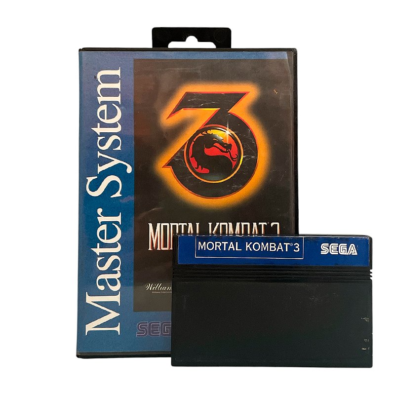 Jogo Mortal Kombat 3 - Master System - MeuGameUsado