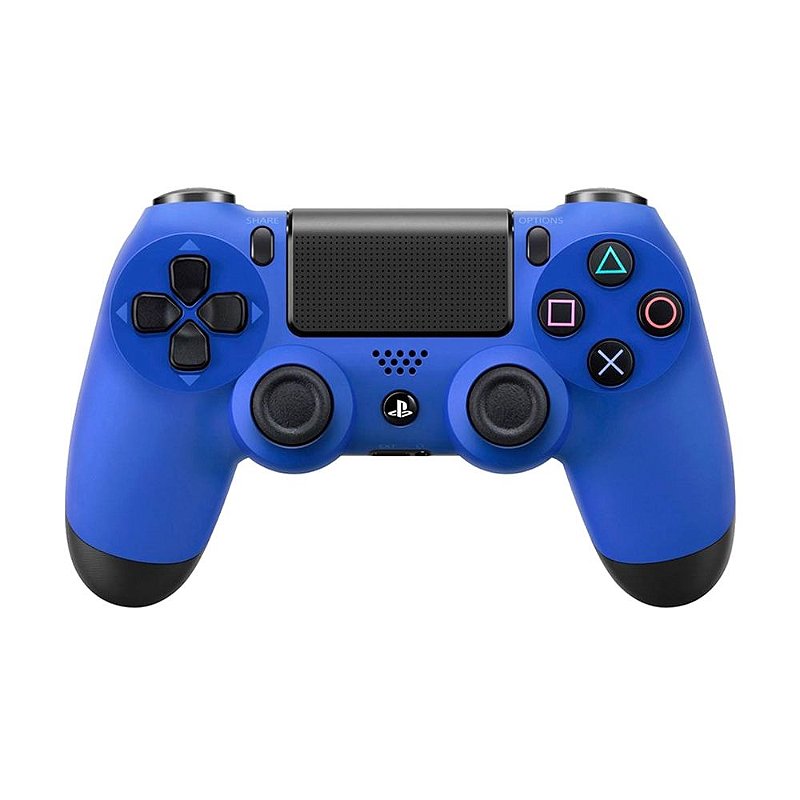 Controle Sony Dualshock 4 Azul sem fio - PS4 - MeuGameUsado