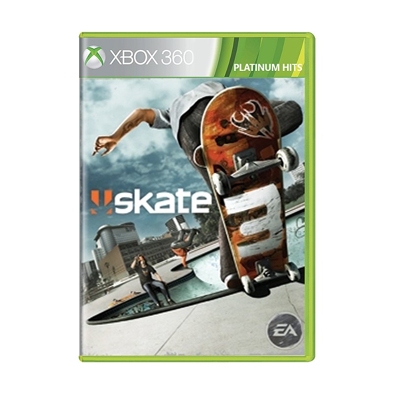 Jogo Skate 3 Xbox 360 (Platinum Hits) MeuGameUsado