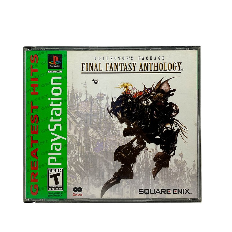 Jogo Collector's Package Final Fantasy Anthology - PS1 - MeuGameUsado