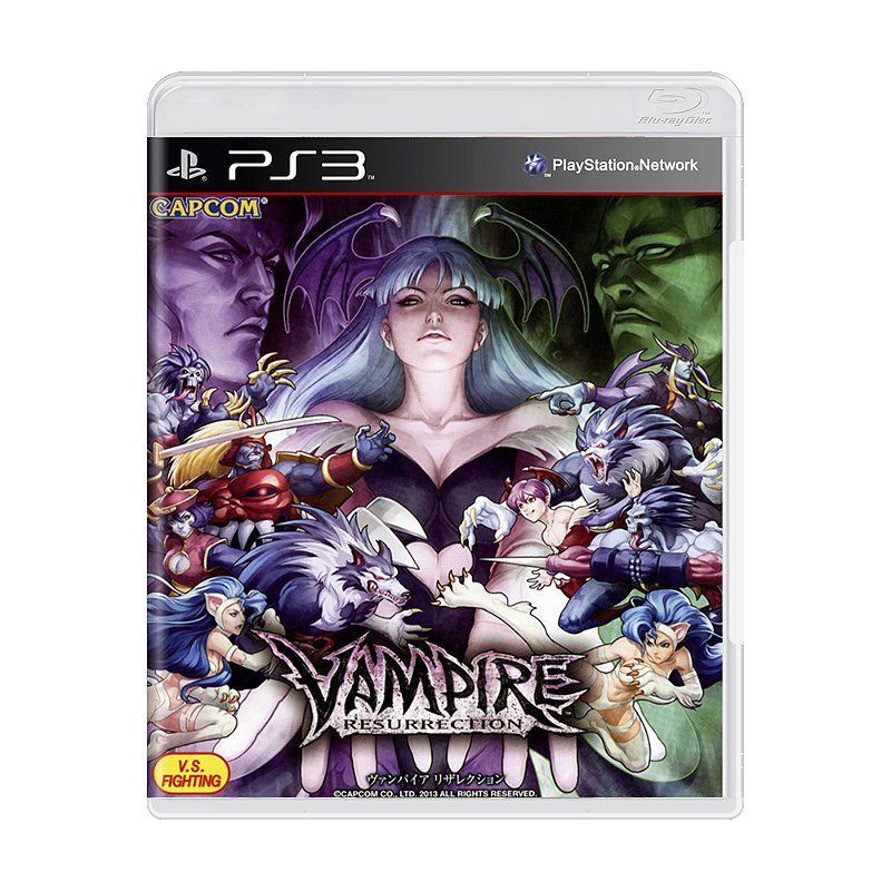 Jogo Darkstalkers Resurrection - PS3 (Japonês) - MeuGameUsado