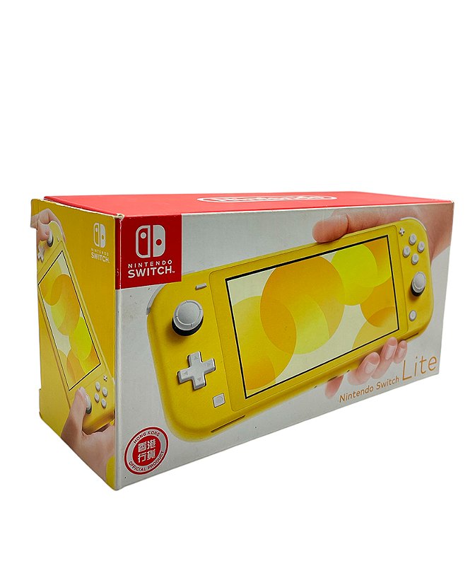 Console Nintendo Switch Lite Amarelo - Nintendo - MeuGameUsado