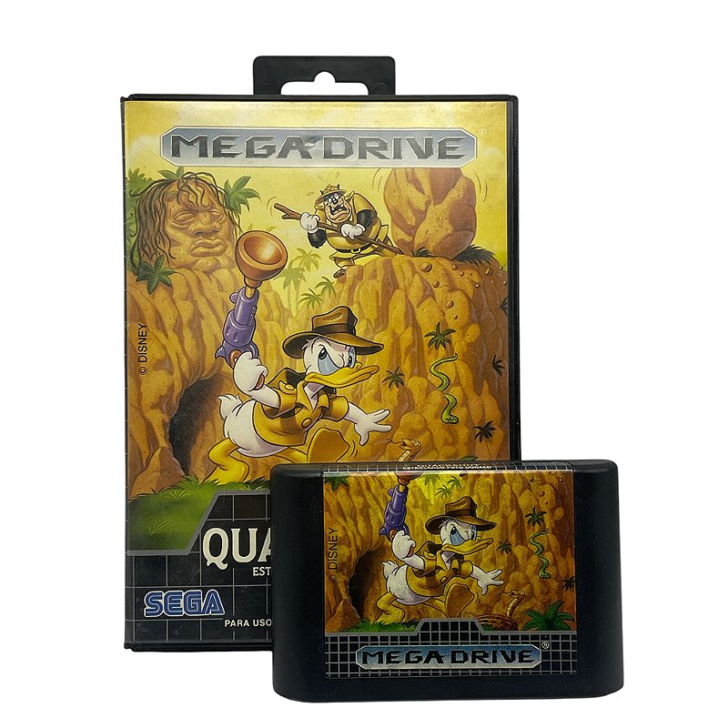 Jogo QuackShot Starring Donald Duck - Mega Drive - MeuGameUsado