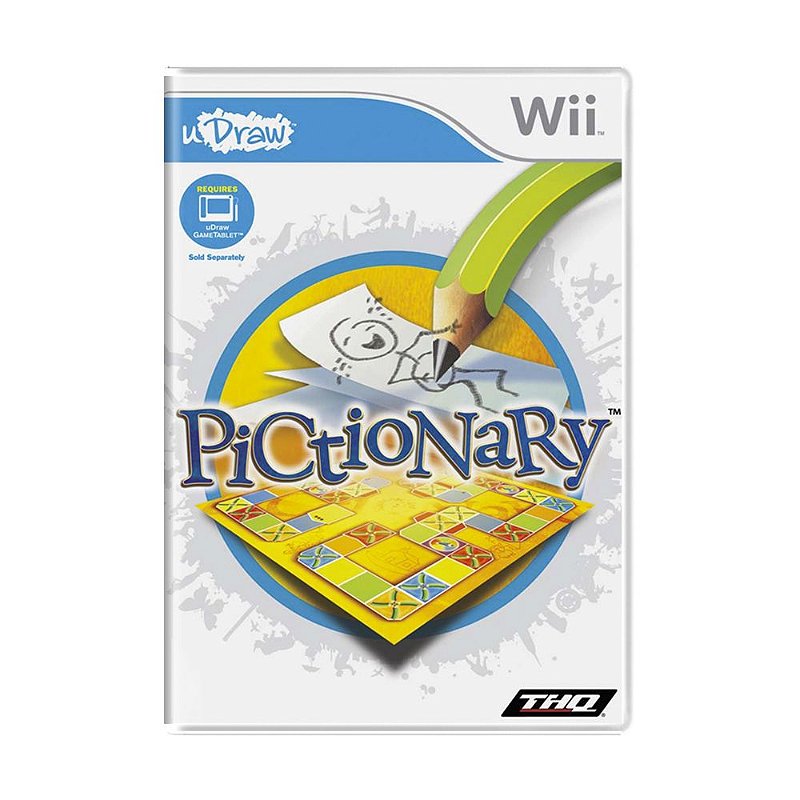 Jogo Pictionary - Wii - MeuGameUsado