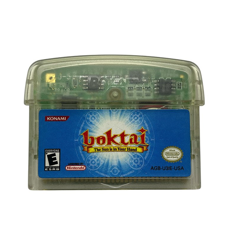 Jogo Boktai: The Sun Is in Your Hand - GBA - MeuGameUsado Jogo Boktai: The Sun Is in Your Hand - GBA - MeuGameUsado