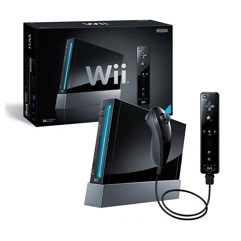 Console Nintendo Wii Preto - Nintendo - MeuGameUsado