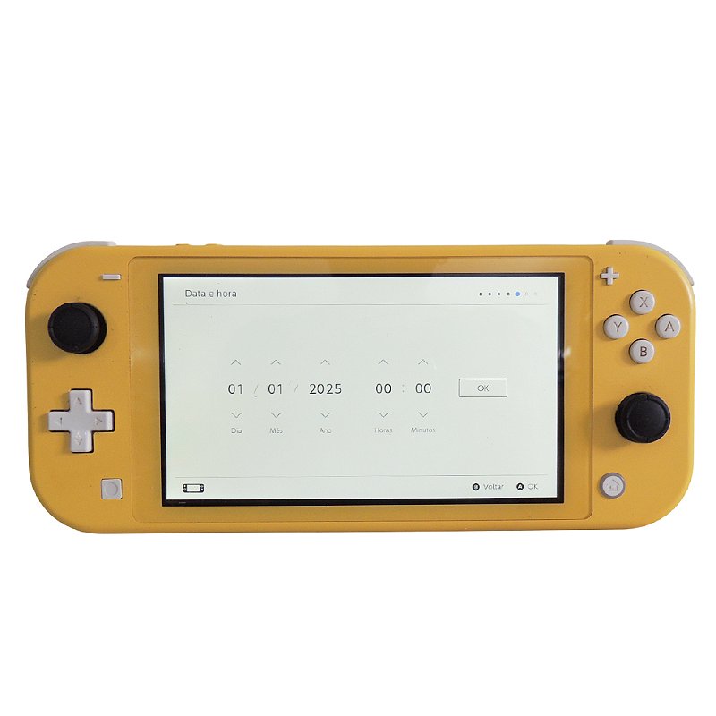 Console Nintendo Switch Lite Amarelo - Nintendo - MeuGameUsado
