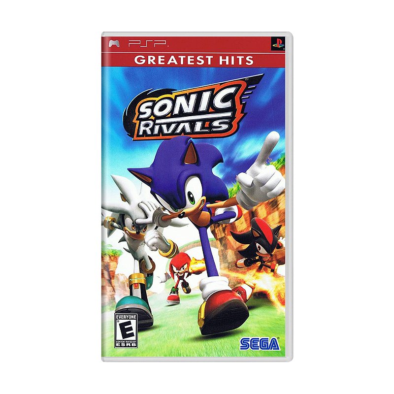 Jogo Sonic Rivals - PSP (Greatest Hits) - MeuGameUsado