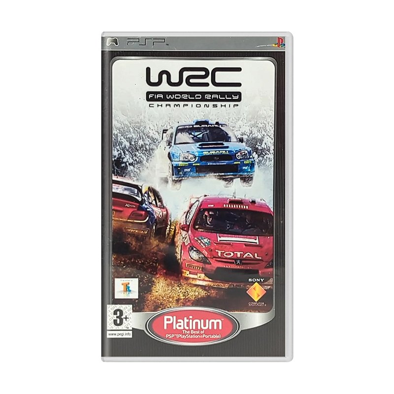 Psp Rally Rom Jogo WRC: FIA World Rally Championship - PSP (Platinum) - MeuGameUsado