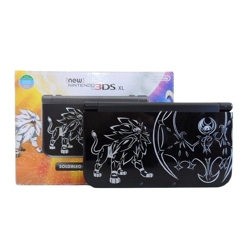 Console New Nintendo 3DS XL (Solgaleo Lunala Black Edition