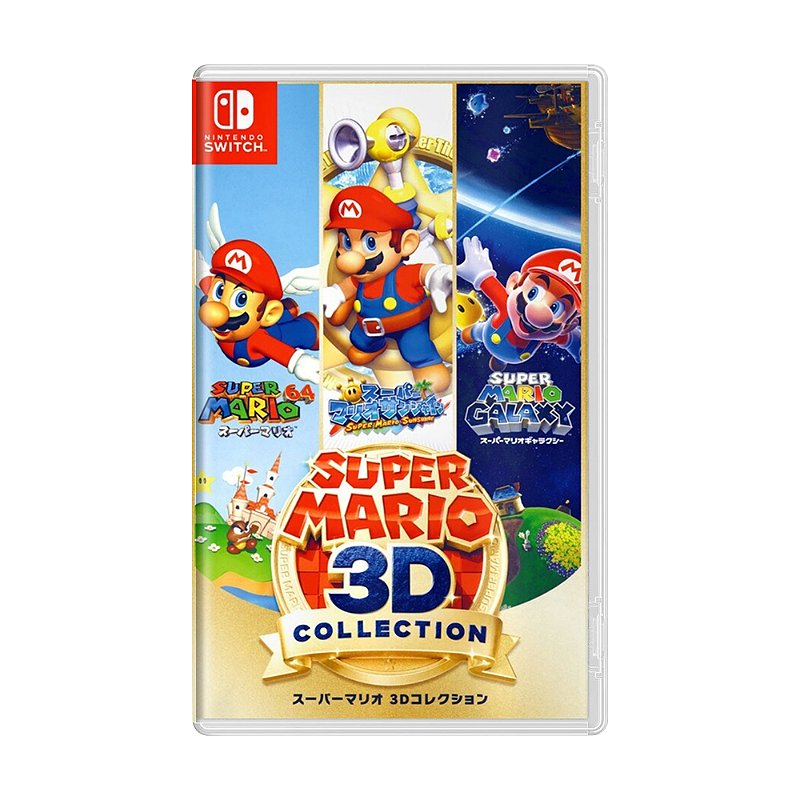 パ*ダ様 SUPER MARIO 3D COLLECTION Jogo Super Mario 3D Collection - Nintendo Switch (Japonês