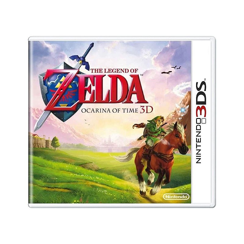Jogo The Legend of Zelda: Ocarina of Time 3D - 3DS (Lacrado
