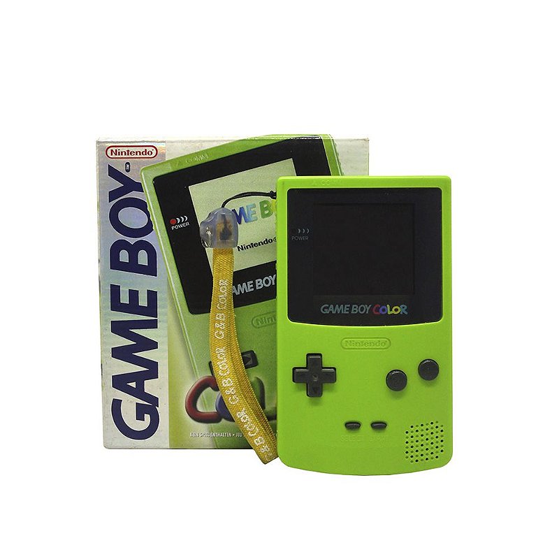 Console Game Boy Color Verde - Nintendo - MeuGameUsado