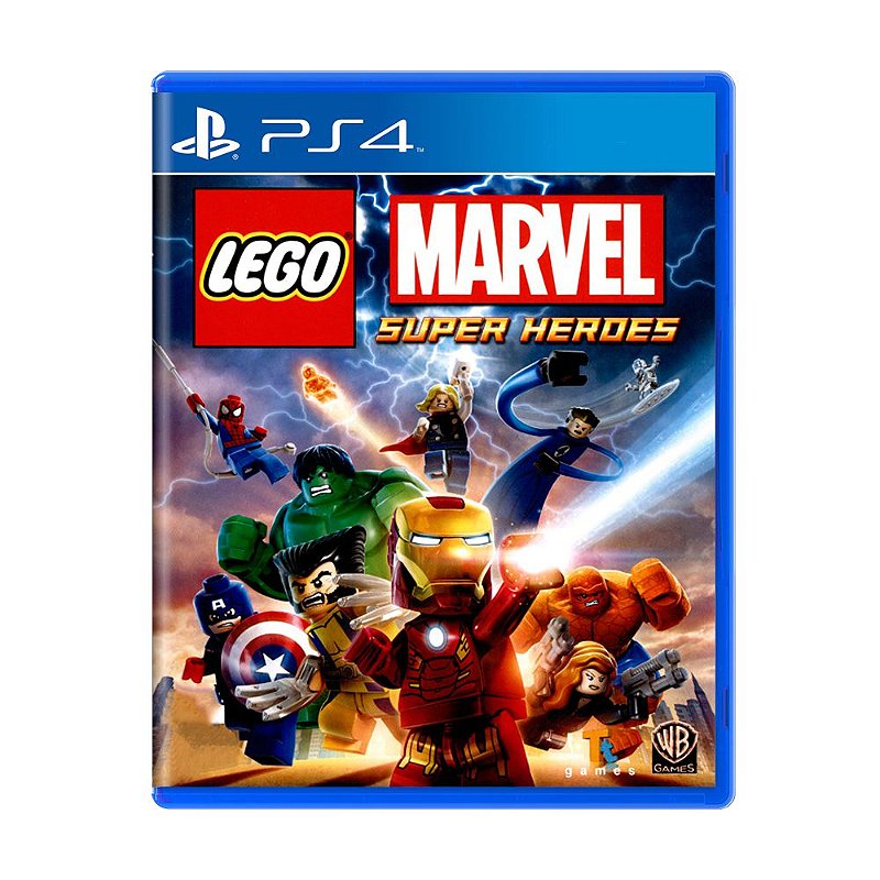 Jogo LEGO Marvel Super Heroes - PS4 - MeuGameUsado