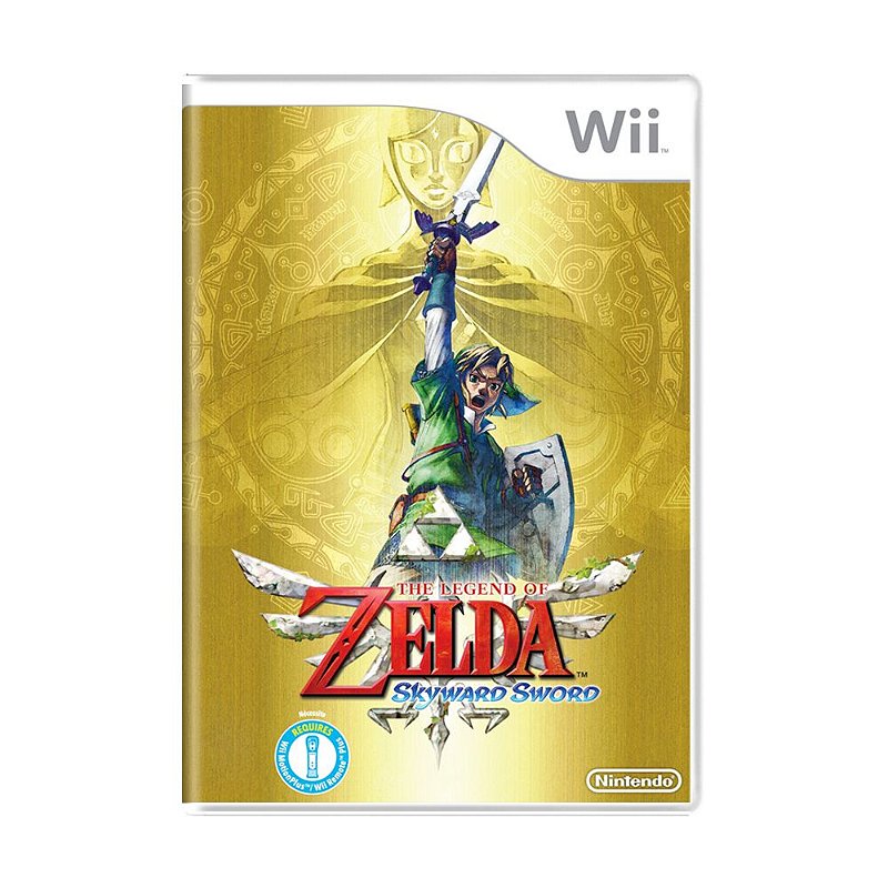 Jogo The Legend of Zelda: Skyward Sword - Wii - MeuGameUsado