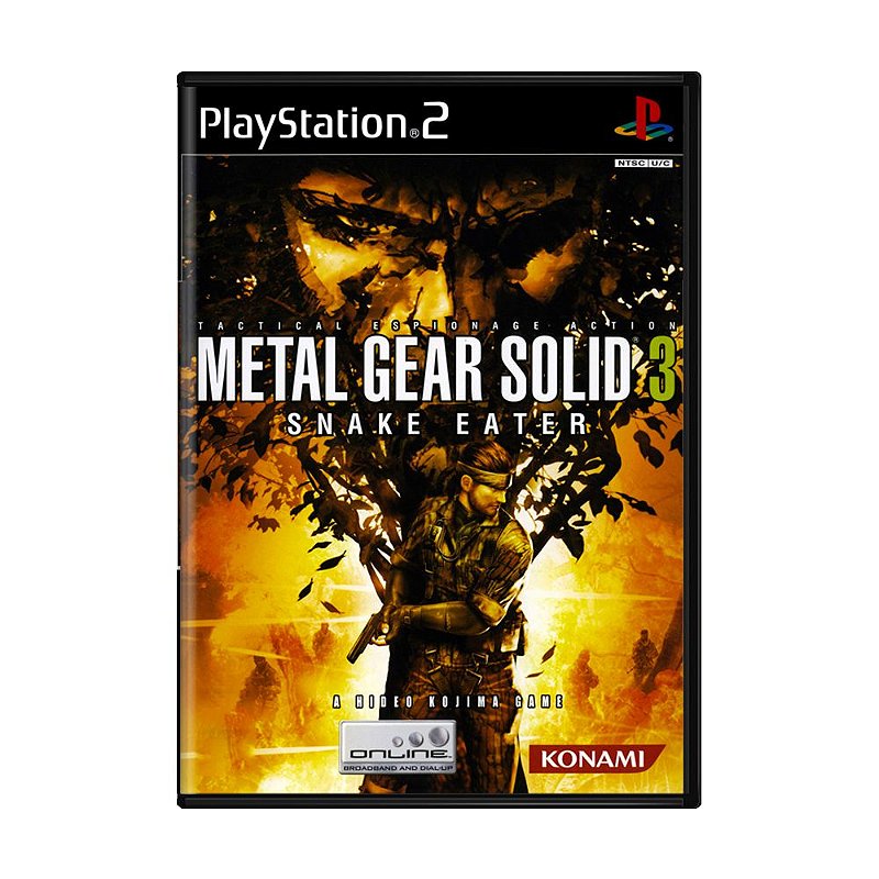 Jogo Metal Gear Solid 3: Snake Eater - PS2 - MeuGameUsado