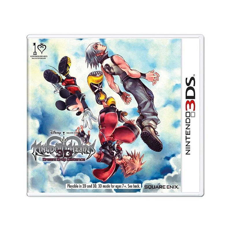 Jogo Kingdom Hearts 3D: Dream Drop Distance - 3DS - MeuGameUsado