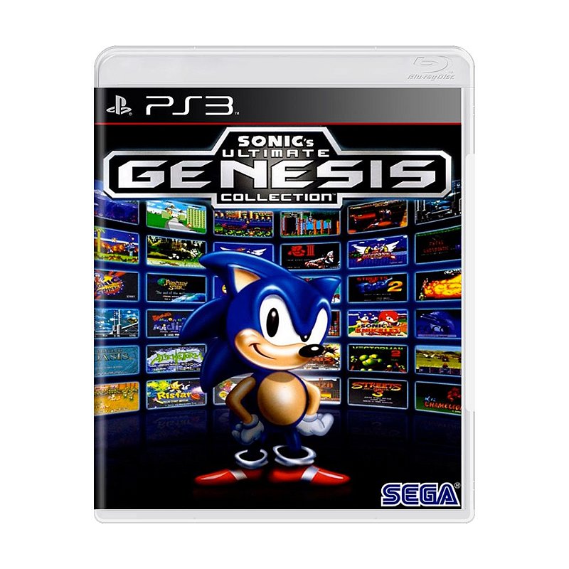 Sonic The Hedgehog 1 e 2 collection (clássico mega drive) PS3 Psn