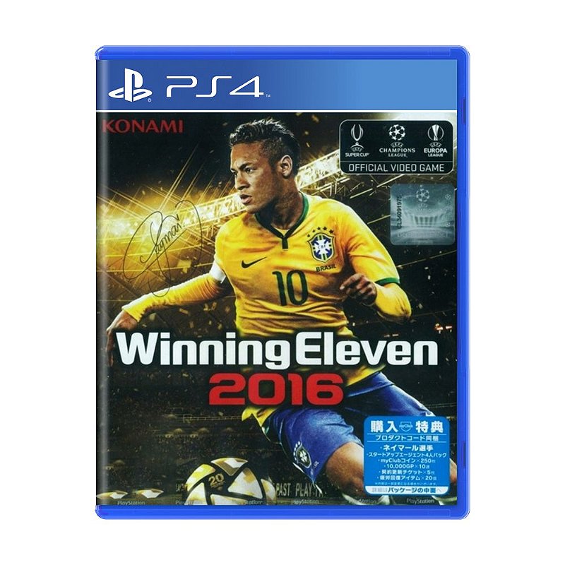 Jogo Winning Eleven 16 Ps4 Meugameusado