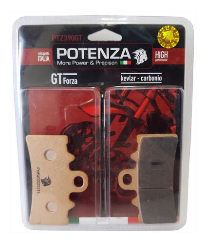 Pastilha de Freio Potenza PTZ390GT - All Motos