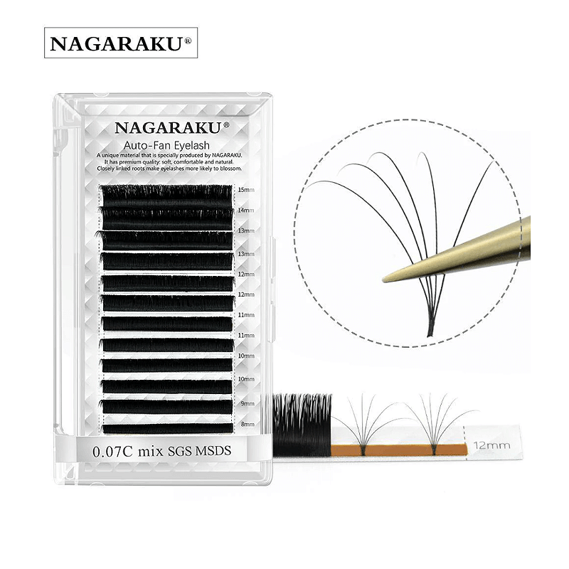 Nagaraku Autofan — 0.07 D · Mix 8–15 mm