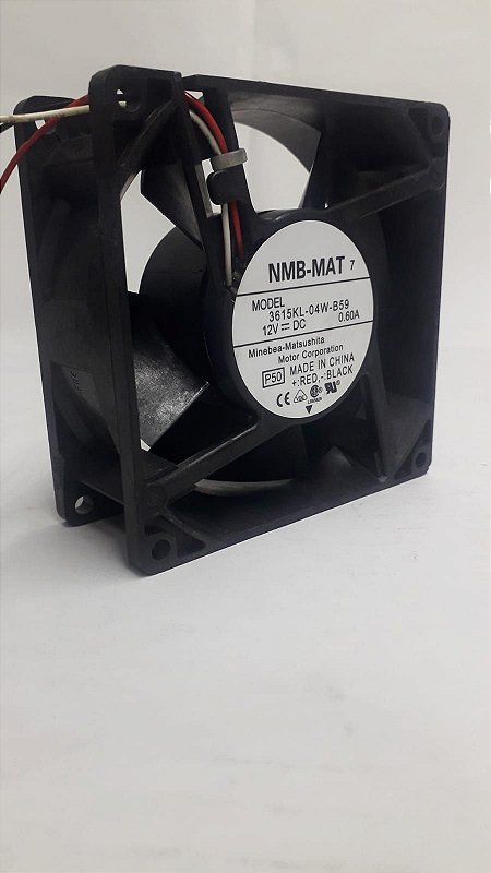 Cooler Fan NMB-MAT 12v 0.60A 90x90x38mm Modelo 3615kl-04w-B59
