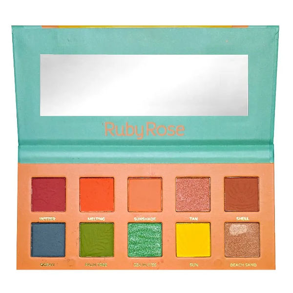 Ruby Rose - Paleta de Sombras Summer Muse HB F537 - Muambinhas Makeup