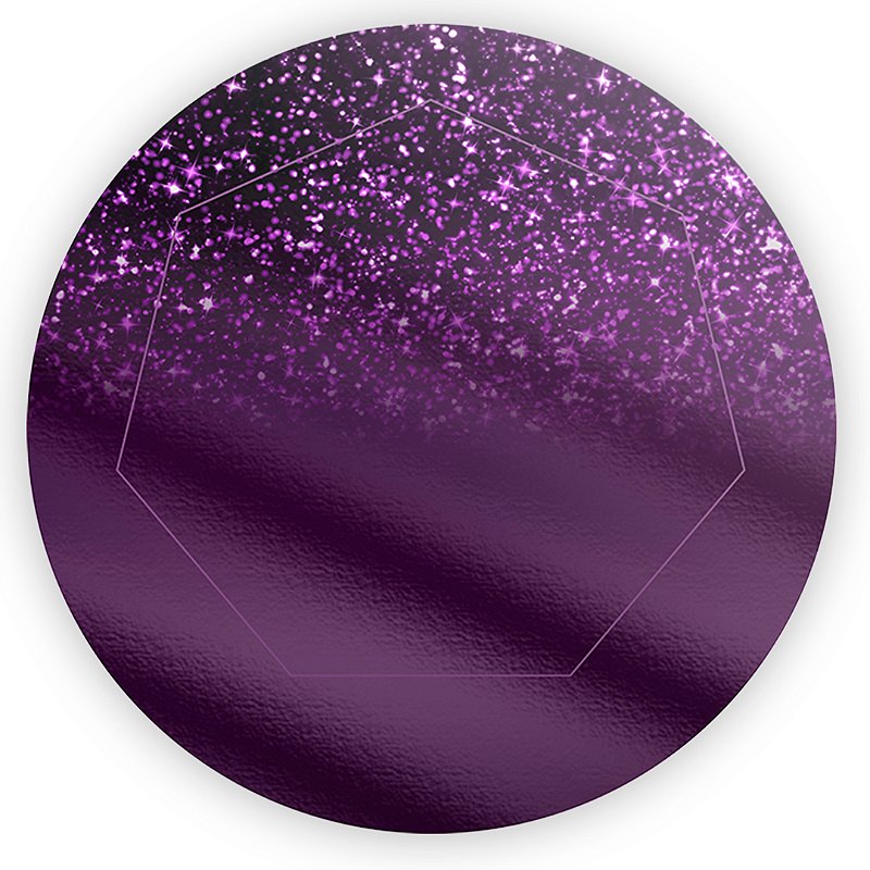 Glitter Roxo Mini Painel Sublimado Pegue Monte - Sublitex Painéis