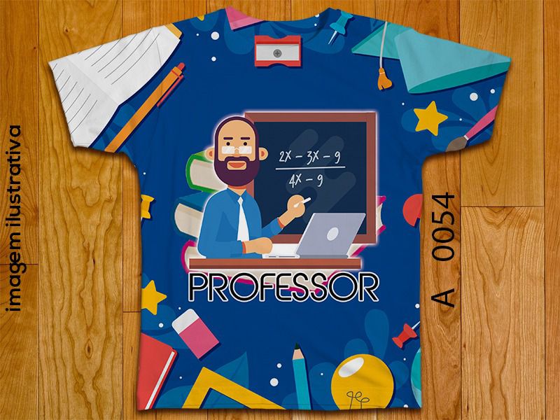 T-shirt Masculina no Atacado Professor