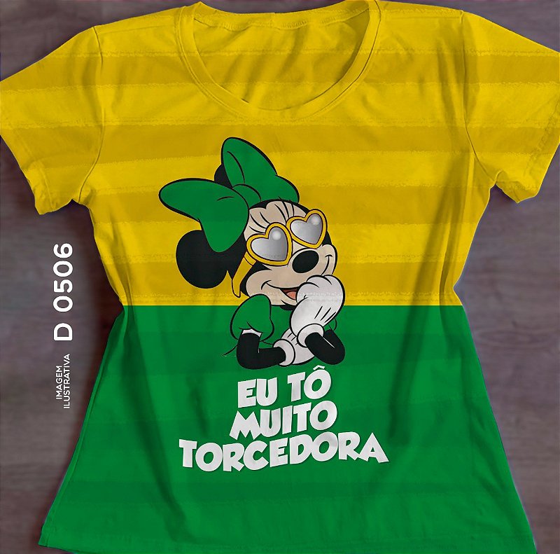 T-shirt Babylook no Atacado Copa do Mundo