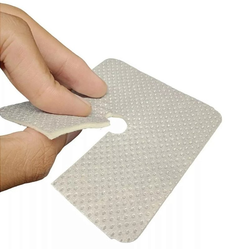 Curativo Metalline Espuma Absorvente P/ Traqueostomia 6cm x 7cm