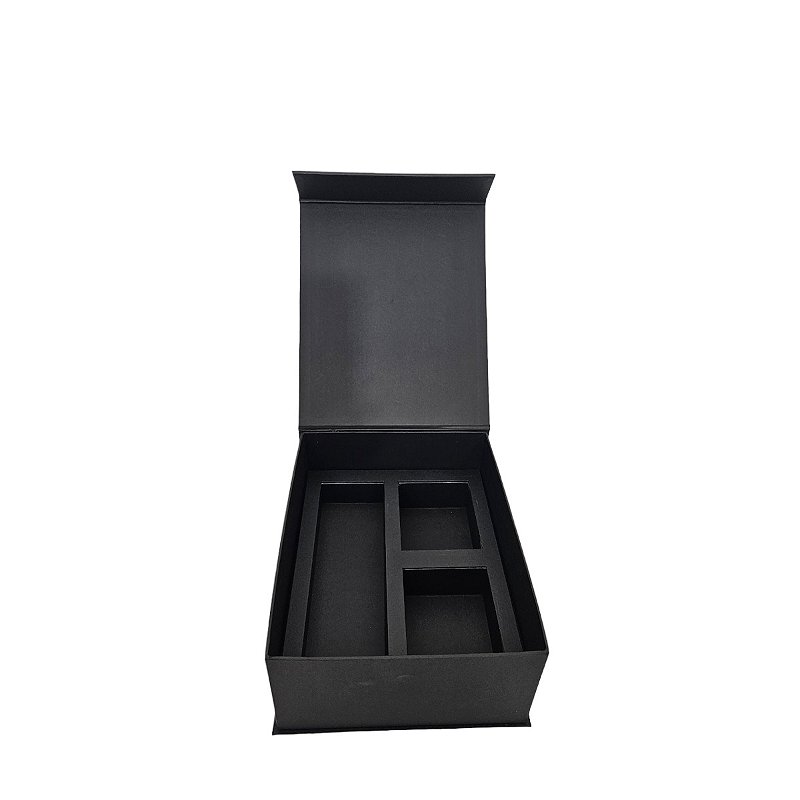 Caixa Cartonada 20x25x10 Fechamento Magnetico 3 berços - CraftImbui